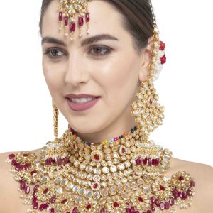 Gold Color Necklace Set