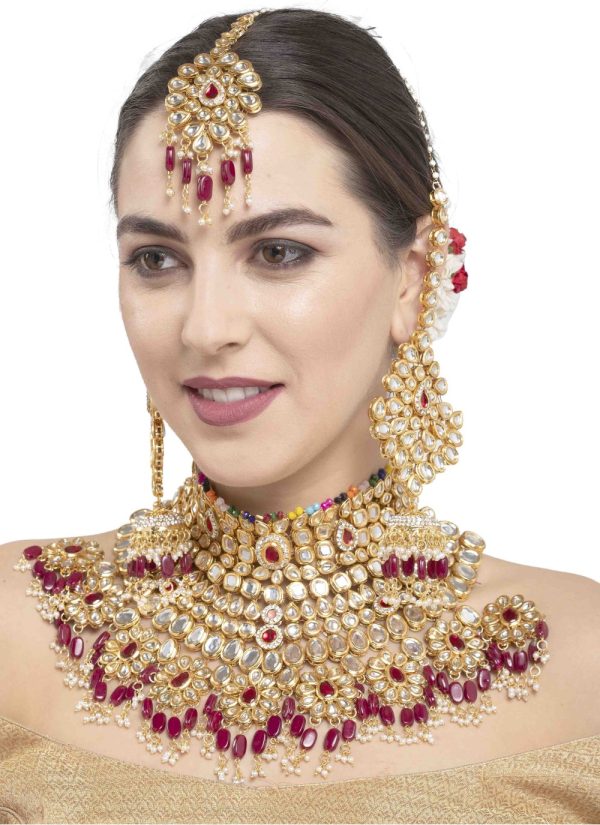 Gold Color Necklace Set