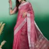 Khadi Classic Sari with Jacquard Work