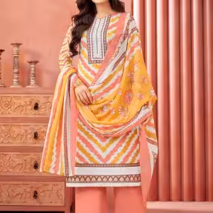 Pink Cotton Salwar Suit