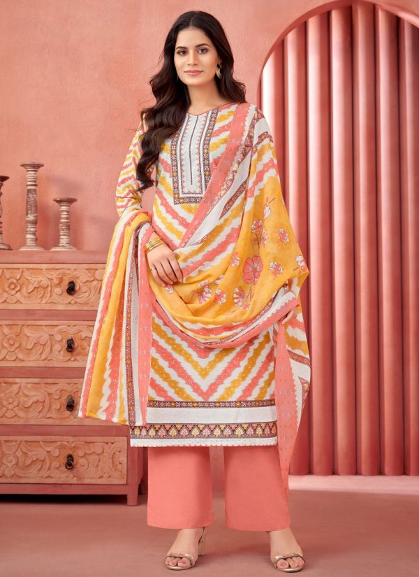 Pink Cotton Salwar Suit