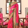 Rani Paithni Classic Saree with Woven Work