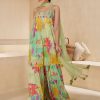 Sea Green Chinon Salwar Suit