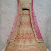 Sea Green Velvet Lehenga Choli with
