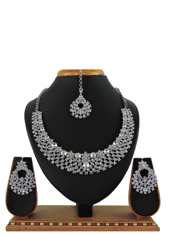 White Ceremonial Necklace Set