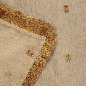 Light Gold Handloom Cotton Tissue Dupatta With Gota Booti And couturecraze Lace Weaver Story brings to you the elegance of the popular Rajasthani craft - Gota Patti ...