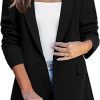 Oyamiki Oversized Blazer for Women Long Sleeve Open Front Lapel Business Casual Blazers and Dress Jackets with Pockets The Oyamiki Oversized Blazer for Women is a stylish and versatile piece that effortlessly combines comfort and sophistication. Designed with a long sleeve and open-front style, this blazer offers a chic, relaxed fit. Its oversized silhouette is perfect for layering over other outfits, giving you a modern yet polished appearance. Whether you're wearing it to the office or a casual brunch, this blazer is sure to elevate your look. In addition to its stylish appearance, the Oyamiki blazer is practical. Featuring pockets, it allows you to carry small essentials like your phone or wallet, all while maintaining a sleek, professional style. The lapel collar adds a refined touch, perfect for both business and casual settings. With its open-front design, you can easily pair it with a range of outfits—from trousers to dresses, creating multiple looks with ease. Made from lightweight, durable fabric, the blazer ensures comfort throughout the day without compromising structure. The business casual design makes it ideal for various occasions, from work meetings to a relaxed evening out. Its oversized fit provides a laid-back yet chic vibe, while the tailored lapel maintains a formal edge. Thank you for choosing [couturecraze]! We’re delighted to be part of your style journey. Our handcrafted pieces will bring elegance to your wardrobe, and we’re excited for you to experience the beauty of traditional artistry. What’s Next? While we package your order, consider these ways to enhance your shopping experience with us: Browse Our Styling Guides : Discover expert tips for pairing your dupatta with various outfits for different occasions. Explore New Arrivals: Check out our latest collection of dupattas, sarees, and accessories to complete your look. Visit Our Blog for Style Inspiration: Gain insights into the rich heritage of handloom and embroidery while learning about our artisans' craft. Stay Connected To stay updated on our latest collections, styling tips, and special offers, follow us on Instagram and Facebook. Join our community and be inspired by beautiful traditional wear! Instagram: couturecraze Facebook: couturecraze YouTube: couturecraze Thank you for your support! We look forward to seeing how you style your new dupatta! Questions or Assistance? Our customer support team is here for you! Feel free to contact us anytime with questions about your order or visit our Contact Us page for more information. Thank you for supporting traditional craftsmanship!