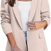 Oyamiki Ladies Open Front Oversized Blazers Long Sleeve Lapel Jackets With Pockets by couturecraze The Oyamiki Ladies Open Front Oversized Blazers by CoutureCraze is an elegant yet comfortable addition to any woman’s wardrobe. Featuring long sleeves, a lapel collar, and an open-front design, this oversized blazer offers a laid-back yet chic look, perfect for both professional and casual settings. Its relaxed fit ensures comfort, while the structured design still maintains a polished and sophisticated silhouette. This blazer comes equipped with pockets, allowing for practical storage while adding to its stylish appearance. The versatile nature of the lapel jacket makes it easy to pair with a variety of outfits—from business attire to more casual looks, making it ideal for work, meetings, or a night out. The breathable fabric ensures comfort throughout the day, while the oversized style provides the perfect layer for transitioning between seasons. Whether you're dressing up with trousers or down with jeans, the Oyamiki Oversized Blazer is designed to elevate your style effortlessly. The minimalist design complements both formal and relaxed outfits, making it a must-have for women seeking comfort without compromising on style. The addition of pockets adds both functionality and flair, making this blazer as practical as it is fashionable. Ideal for women who value both style and comfort, this open-front oversized blazer from CoutureCraze is sure to become a go-to piece in your wardrobe. Thank you for choosing [couturecraze]! We’re delighted to be part of your style journey. Our handcrafted pieces will bring elegance to your wardrobe, and we’re excited for you to experience the beauty of traditional artistry. What’s Next? While we package your order, consider these ways to enhance your shopping experience with us: Browse Our Styling Guides: Discover expert tips for pairing your dupatta with various outfits for different occasions. Explore New Arrivals: Check out our latest collection of dupattas, sarees, and accessories to complete your look. Visit Our Blog for Style Inspiration: Gain insights into the rich heritage of handloom and embroidery while learning about our artisans' craft. Stay Connected To stay updated on our latest collections, styling tips, and special offers, follow us on Instagram and Facebook. Join our community and be inspired by beautiful traditional wear! Instagram: couture craze Facebook: couture craze YouTube: couture craze Thank you for your support! We look forward to seeing how you style your new dupatta! Questions or Assistance? Our customer support team is here for you! Feel free to contact us anytime with questions about your order or visit our Contact Us page for more information. Thank you for supporting traditional craftsmanship!