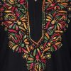 Designer Latest Hand Lucknowi Chikankari Embroidery Cotton Short Kurti for Women/Girls Kashmiri Embroidered Short Kurti Light Pink couturecraze's Latest Hand Lucknowi Chikankari Embroidery Cotton Short Kurti for Women/Girls