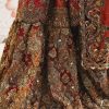 CoutureCraze red bridal lehenga with heavy gold embroidery, designer blouse, and embroidered dupatta