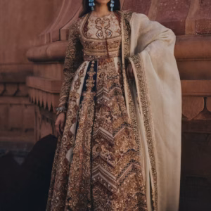 multicolor pakiza kalidar set with dupatta designer ethnic outfit